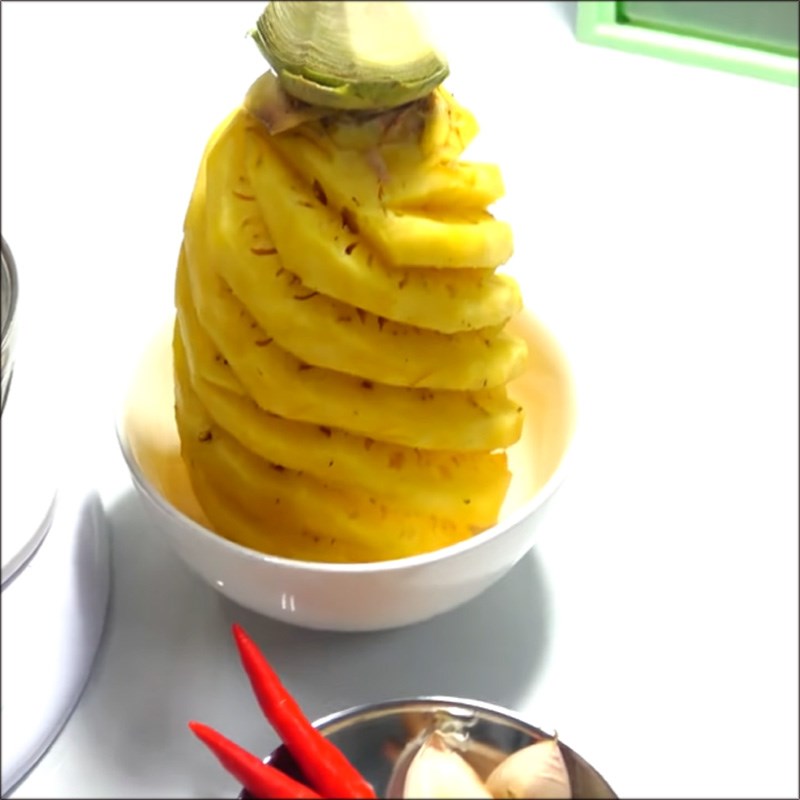 Bước 1 Sơ chế nguyên liệu Nước chấm mắm nêm