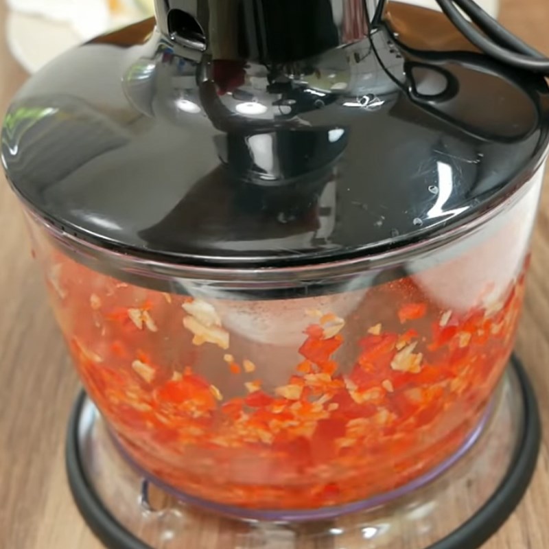 Bước 2 Sơ chế nguyên liệu khác Thịt ba rọi rim sả ớt