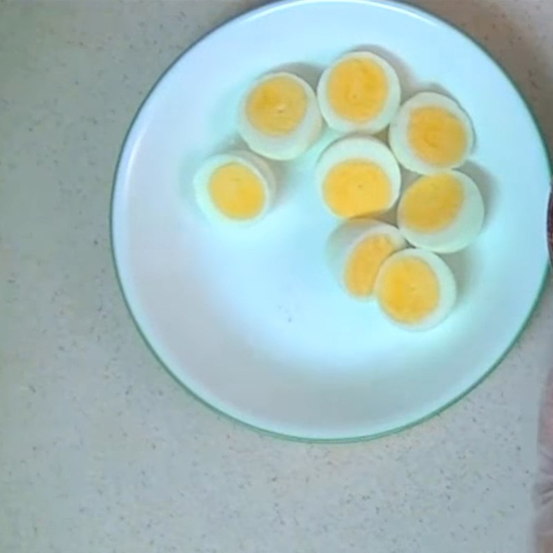 Bước 4 Sơ chế nhân bánh bao Bánh bao bằng bột mì và bột nở