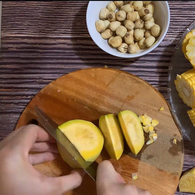 Bước 1 Sơ chế rau củ Nước dashi rau củ