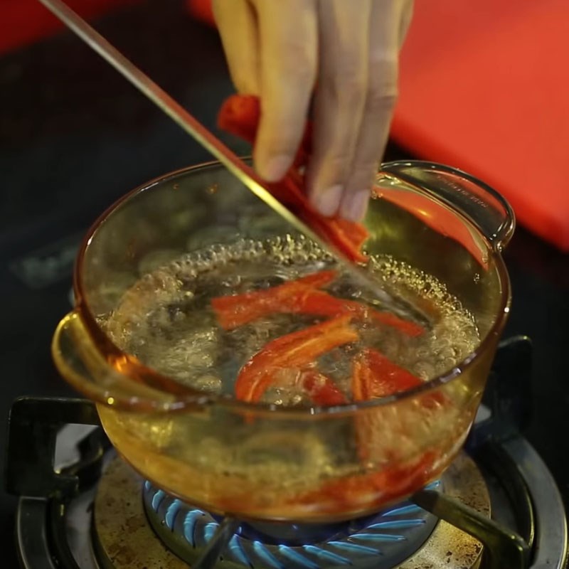Bước 2 Sơ chế rau củ Gỏi ngó sen tai heo
