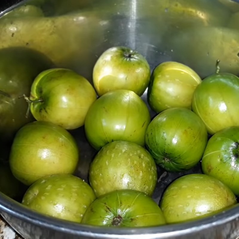 Bước 1 Sơ chế táo Mứt táo ta không cần nước vôi