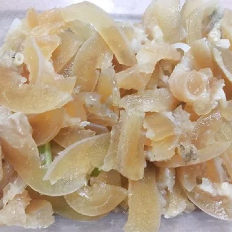 Bước 1 Sơ chế thịt bò Gỏi bò cóc non