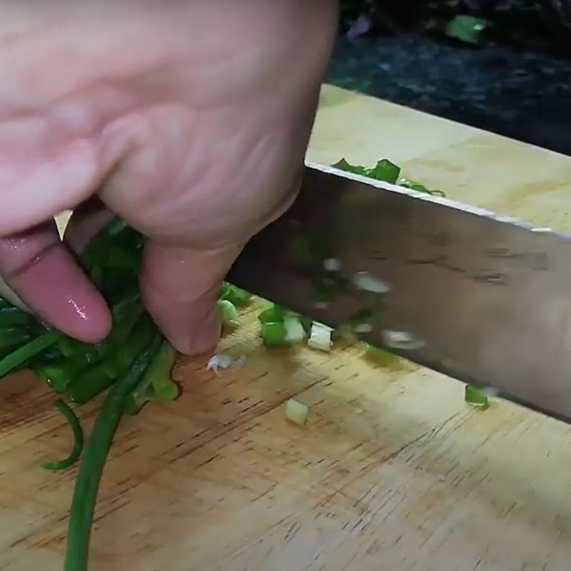 Bước 1 Sơ chế huyết bò và thịt bò Miến thịt bò