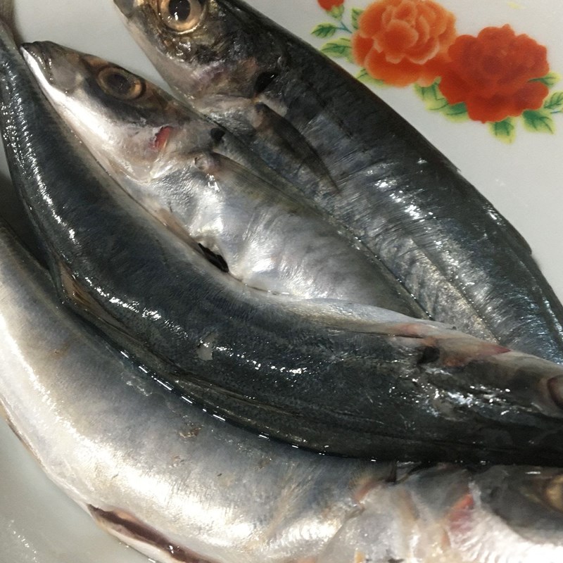 Bước 1 Sơ chế và ướp cá Cá nục kho cà chua (Công thức được chia sẻ từ người dùng)