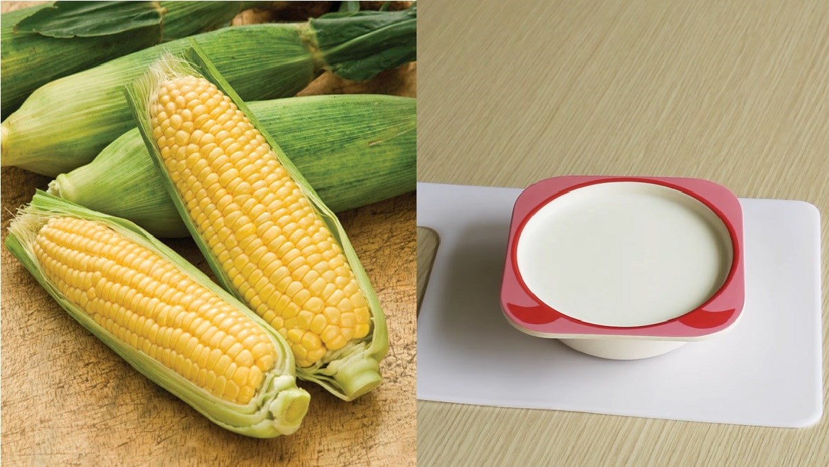 Nguyên liệu món ăn sữa ngô (bắp) cho bé
