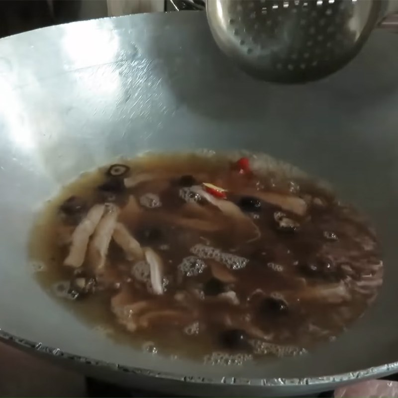 Bước 3 Tái thịt bò Bò tái cuốn cải xanh