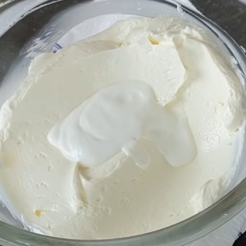 Bước 4 Tán mịn phô mai kem Bánh phô mai nướng dứa