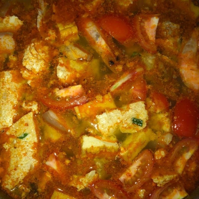 Bước 5 Nấu nước riêu Bún riêu ghẹ
