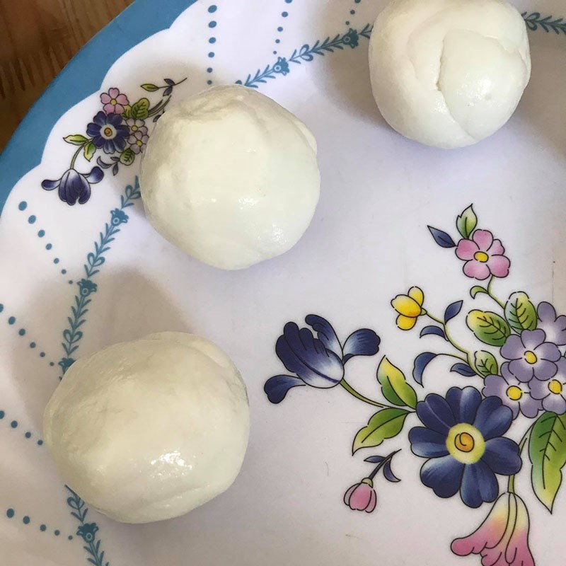Bước 3 Tạo hình cho bánh Há cảo hấp nhân tôm thịt (công thức được chia sẻ từ người dùng)