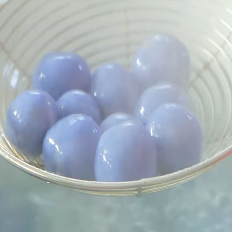 Bước 5 Tạo hình, luộc bánh Bánh trôi bánh chay màu sắc