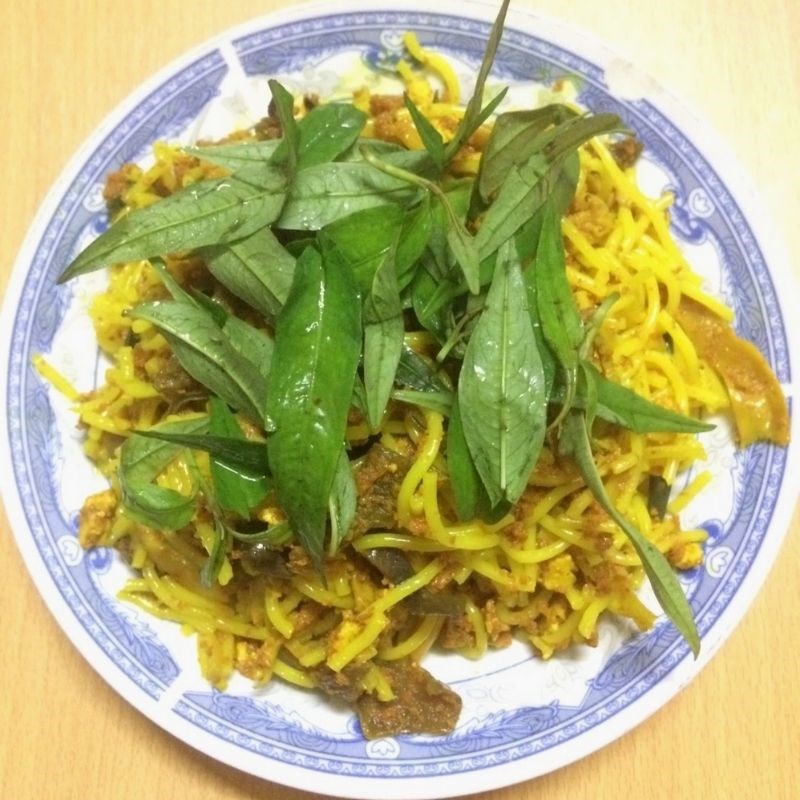 Bước 4 Thành phẩm Bún xào nghệ chay