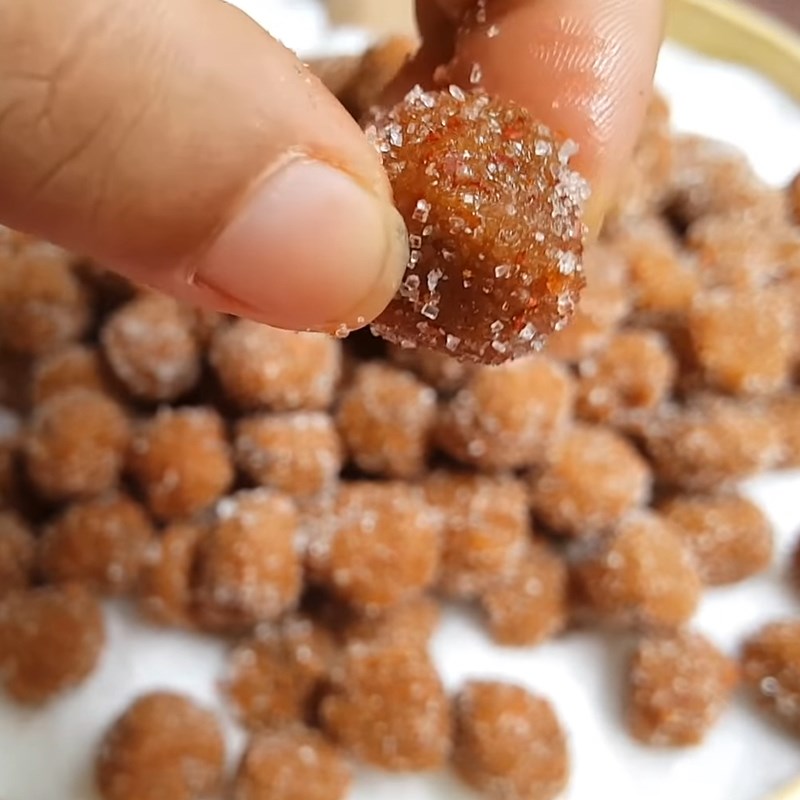 Bước 4 Thành phẩm Kẹo mứt me viên chua cay