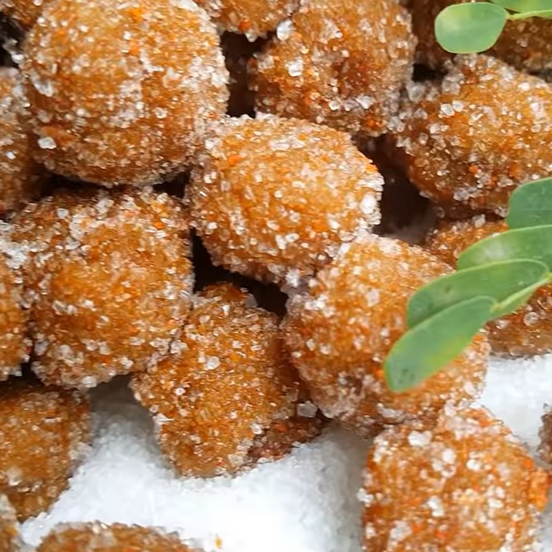 Bước 4 Thành phẩm Kẹo mứt me viên chua cay