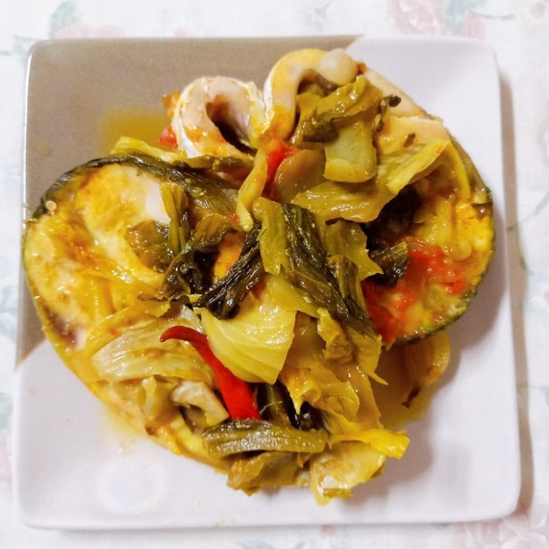 Bước 4 Thành phẩm Cá trắm kho dưa