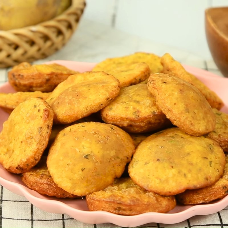 Bước 6 Thành phẩm Bánh khoai tây chiên phồng