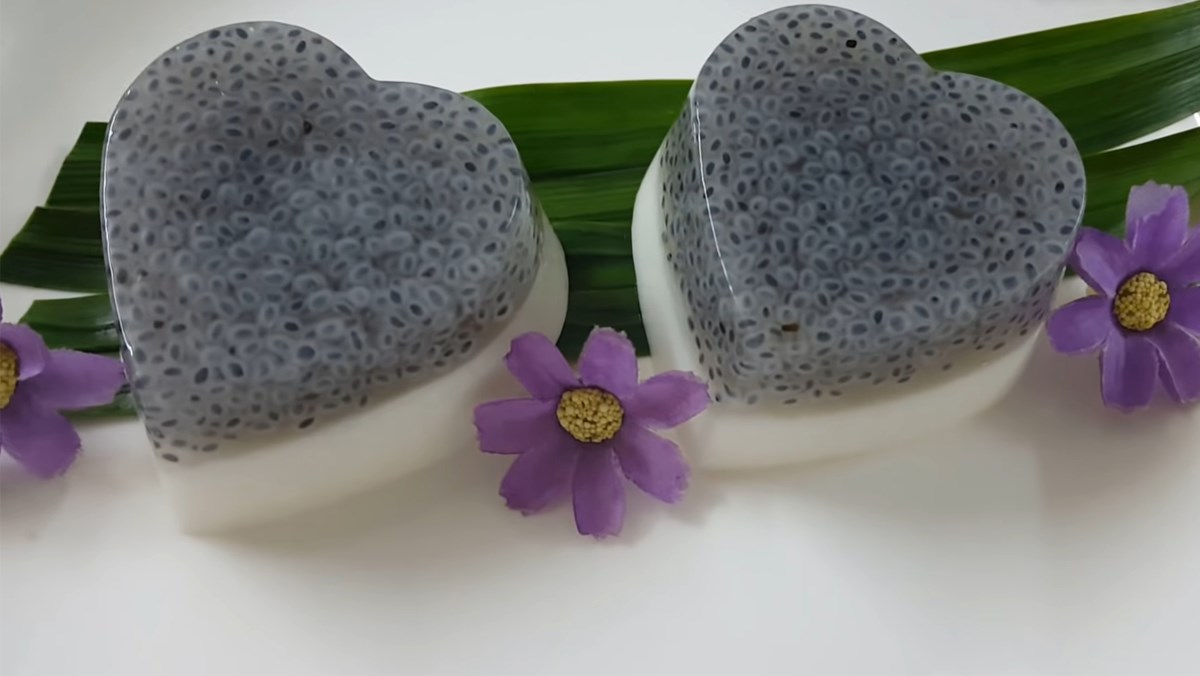 Thạch sữa chua hạt é