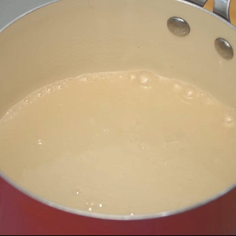 Bước 1 Thắng đường caramel Bánh flan whipping cream nướng