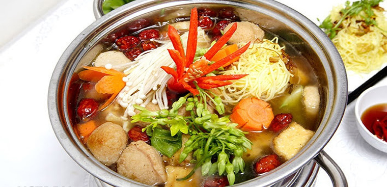Bước 3 Thành phẩm Lẩu nấm thái chay