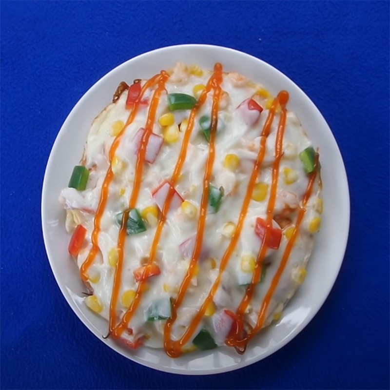 Bước 6 Thành phẩm Pizza hải sản