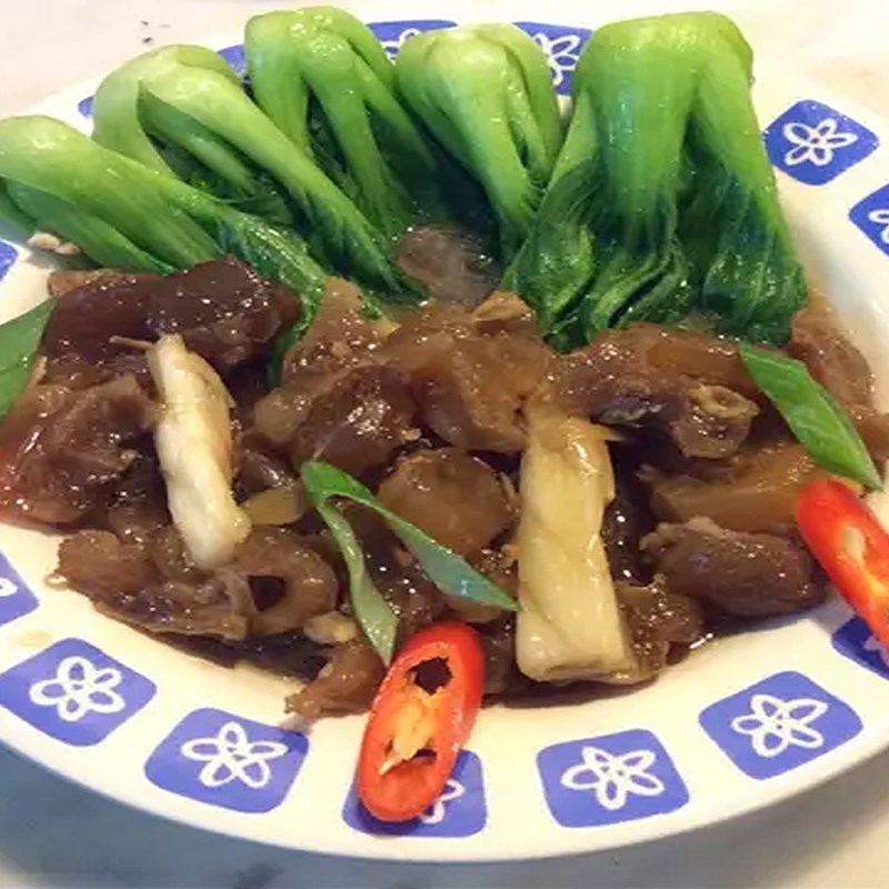 Bước 4 Thành phẩm Gân bò kho tộ