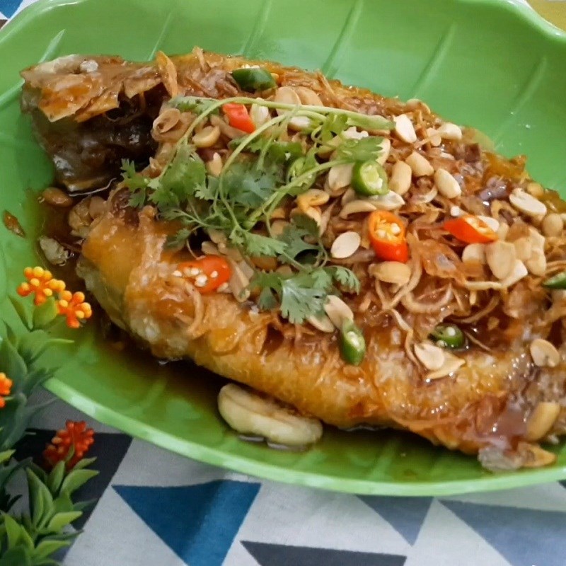 Bước 5 Thành phẩm Cá diêu hồng sốt me