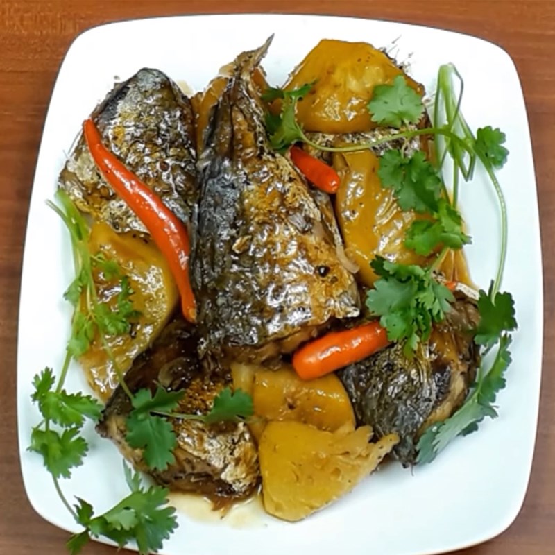 Bước 6 Thành phẩm Cá bạc má kho dứa (kho thơm)