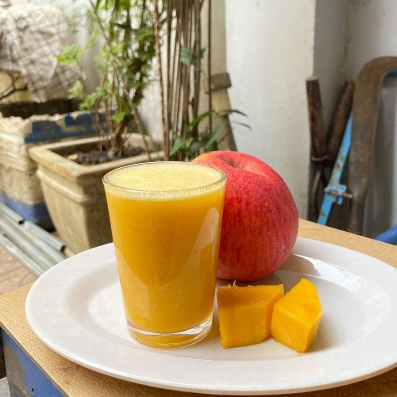 Bước 3 Thành phẩm Nước ép xoài táo