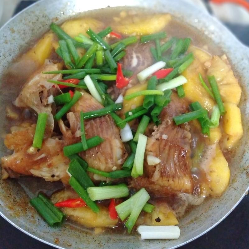 Bước 3 Kho cá với thơm Cá diêu hồng kho thơm (công thức được chia sẻ từ người dùng)