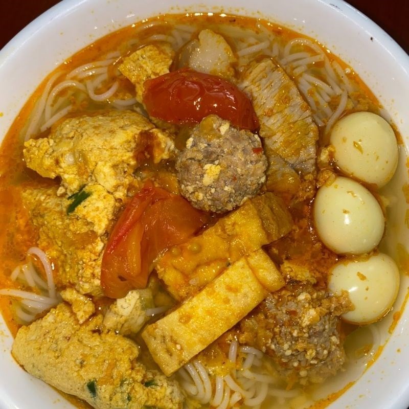 Bước 6 Thành phẩm Bún riêu ghẹ