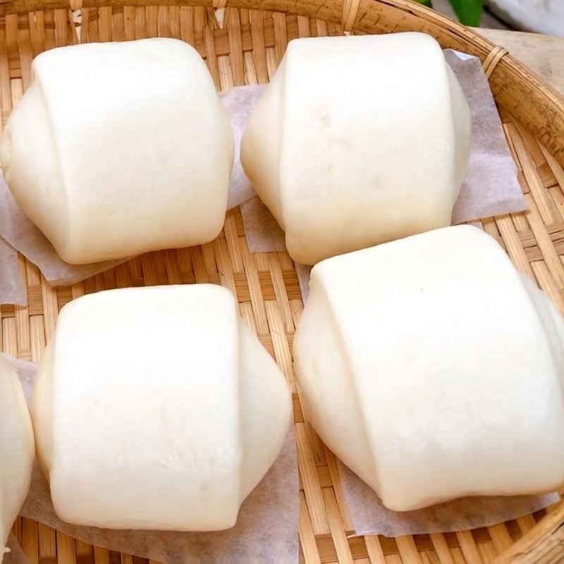 Bước 6 Thành phẩm Bánh bao sữa không nhân