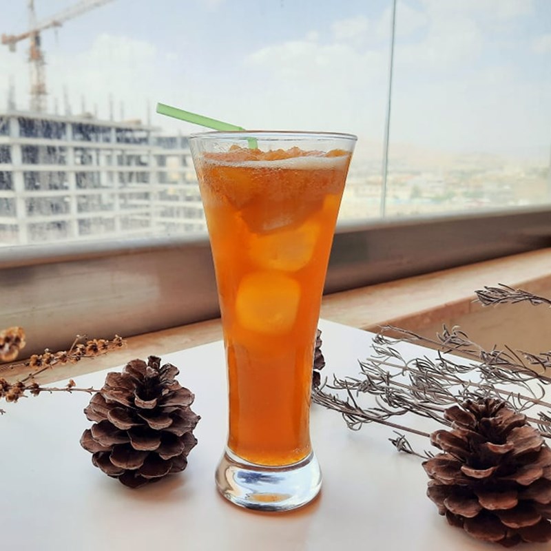 Bước 3 Thành phẩm Trà đào (Công thức được chia sẻ từ người dùng)