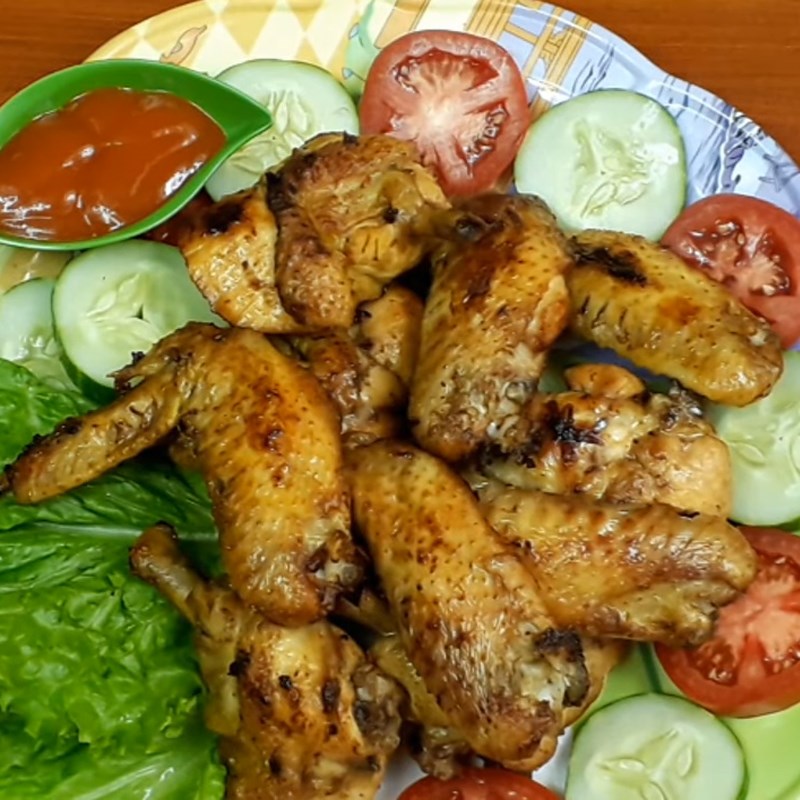 Bước 4 Thành phẩm Gà chiên ngũ vị hương mật ong