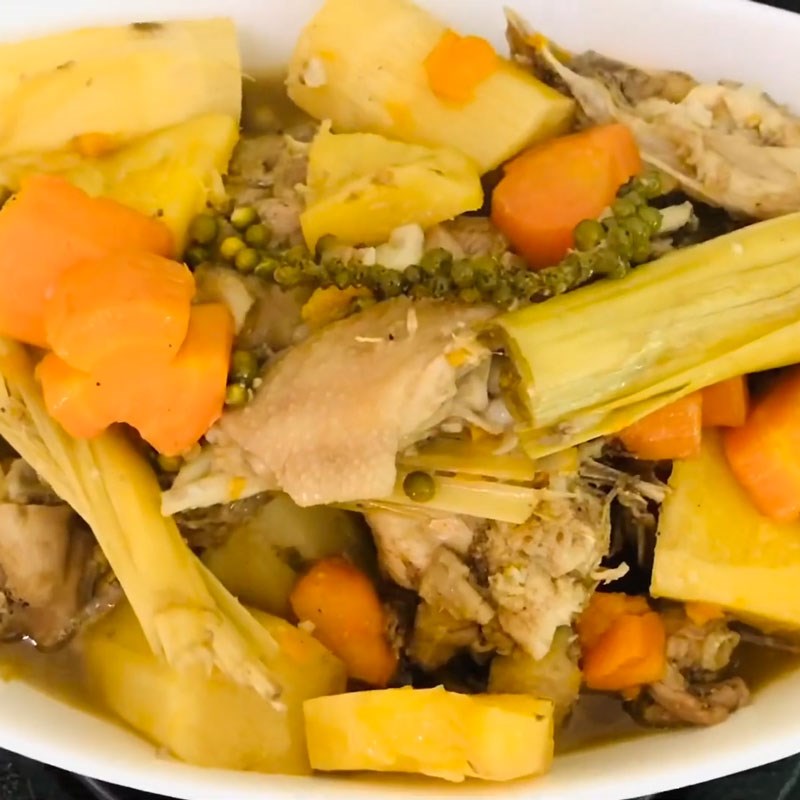 Bước 5 Thành phẩm Gà ủ mía