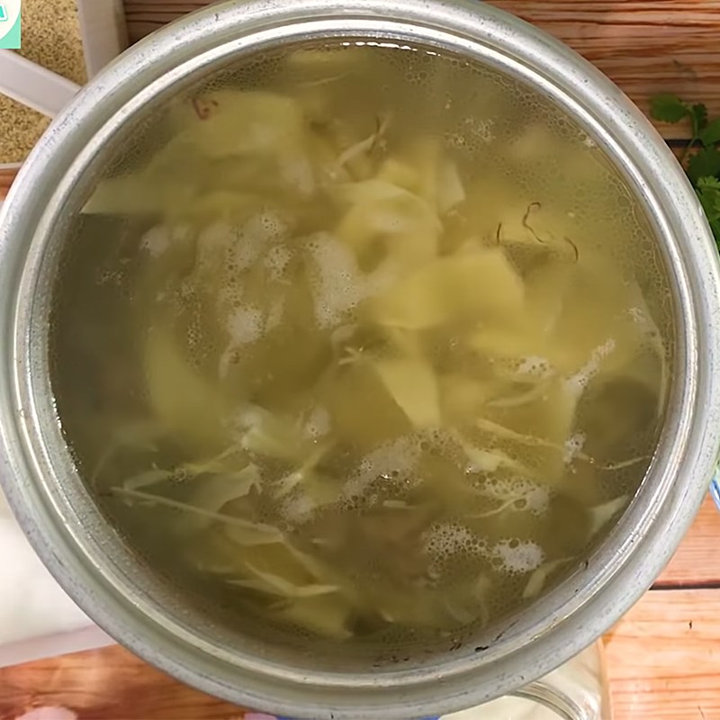 Bước 5 Nấu nước lèo Bún măng sườn