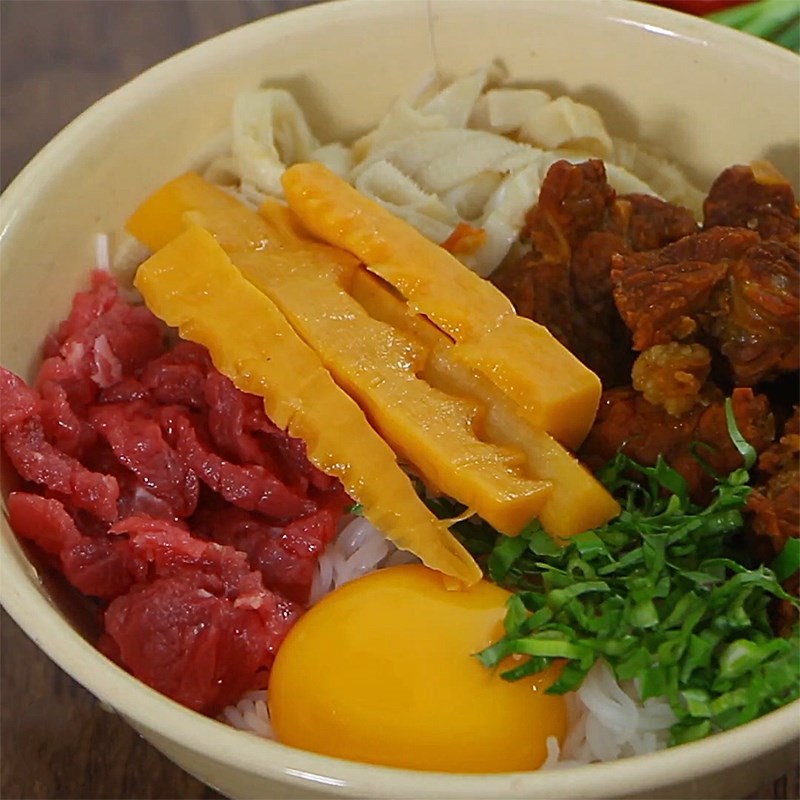 Bước 6 Thành phẩm Bún măng bò