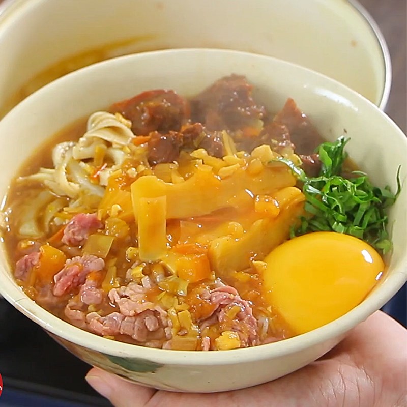 Bước 6 Thành phẩm Bún măng bò