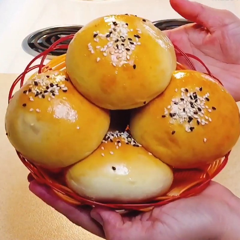 Bước 7 Thành phẩm Bánh mì nhân thịt gà