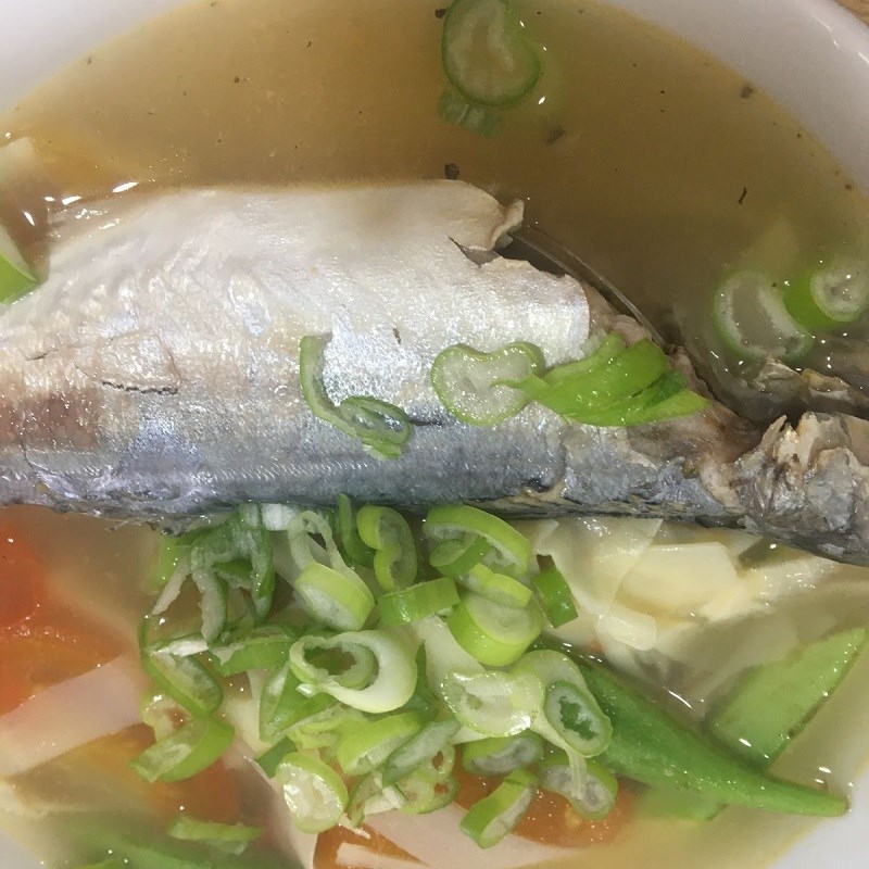 Bước 4 Thành phẩm Canh chua cá bạc má măng chua