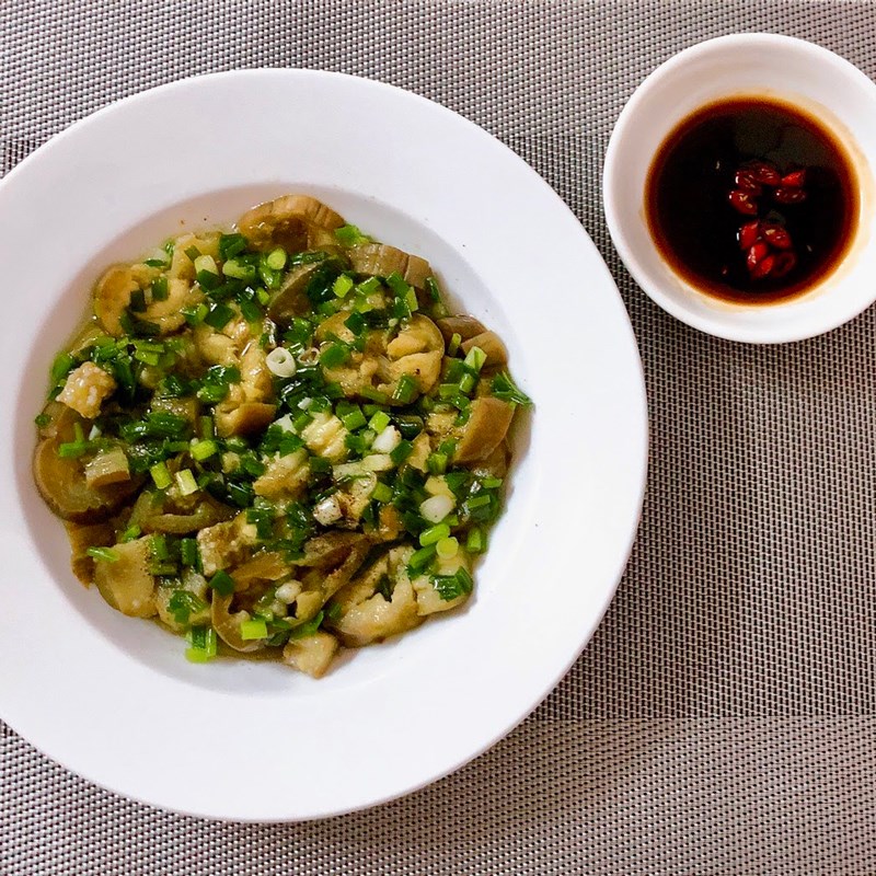 Bước 5 Thành phẩm Cà tím hấp mỡ hành