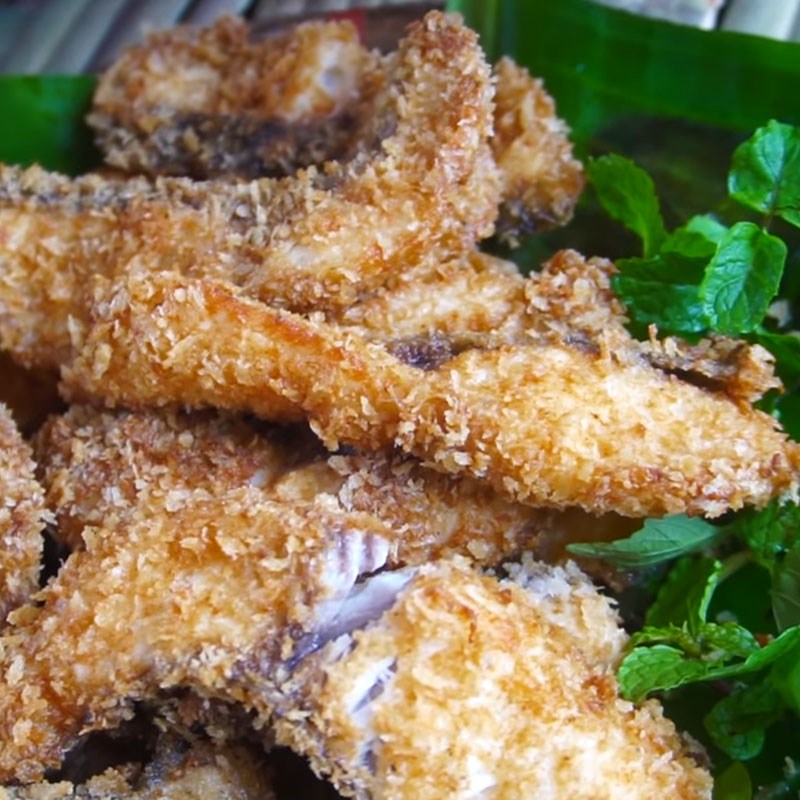 Bước 5 Thành phẩm Cá rô phi tẩm bột chiên xù