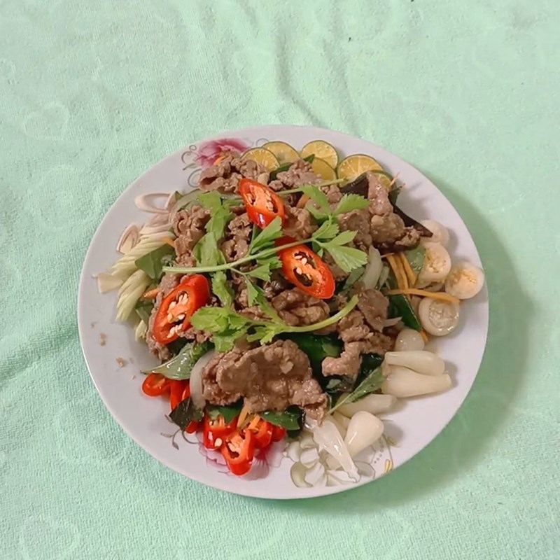 Bước 6 Thành phẩm Gỏi bò rau thơm