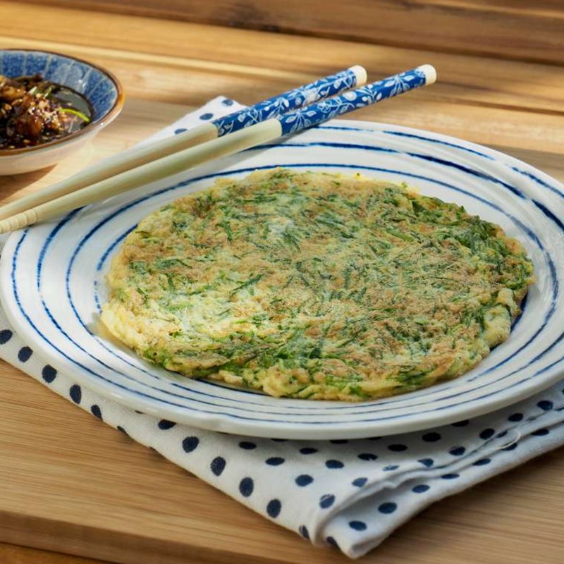 Bước 4 Thành phẩm Trứng chiên lá lốt