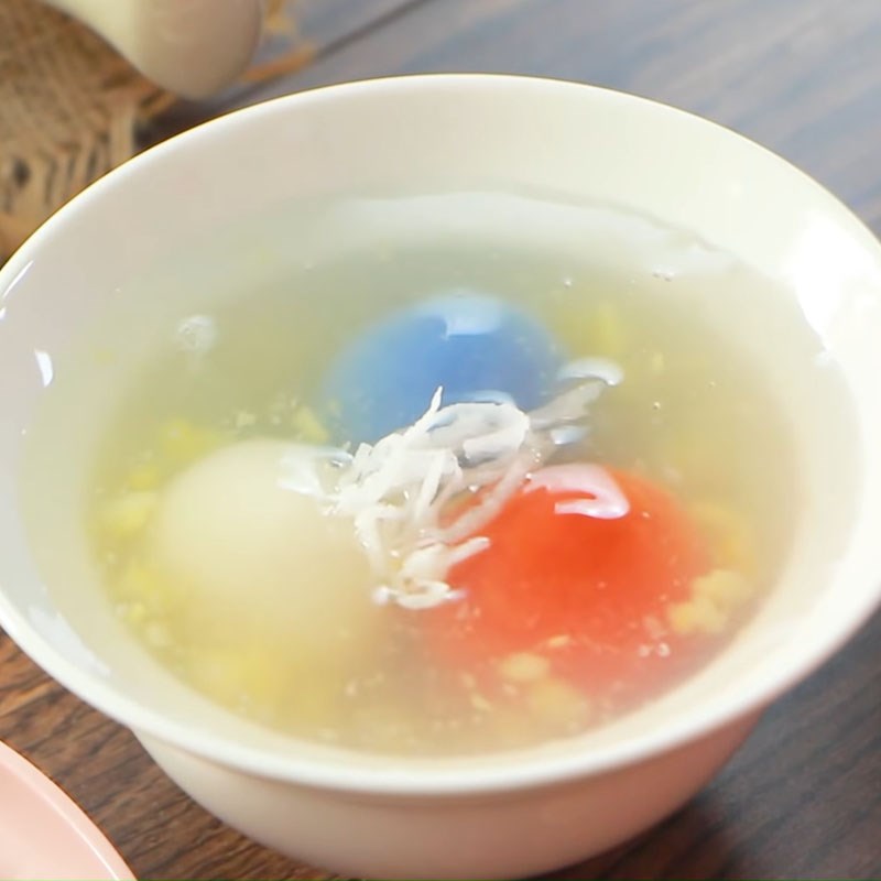 Bước 7 Thành phẩm Bánh trôi bánh chay màu sắc