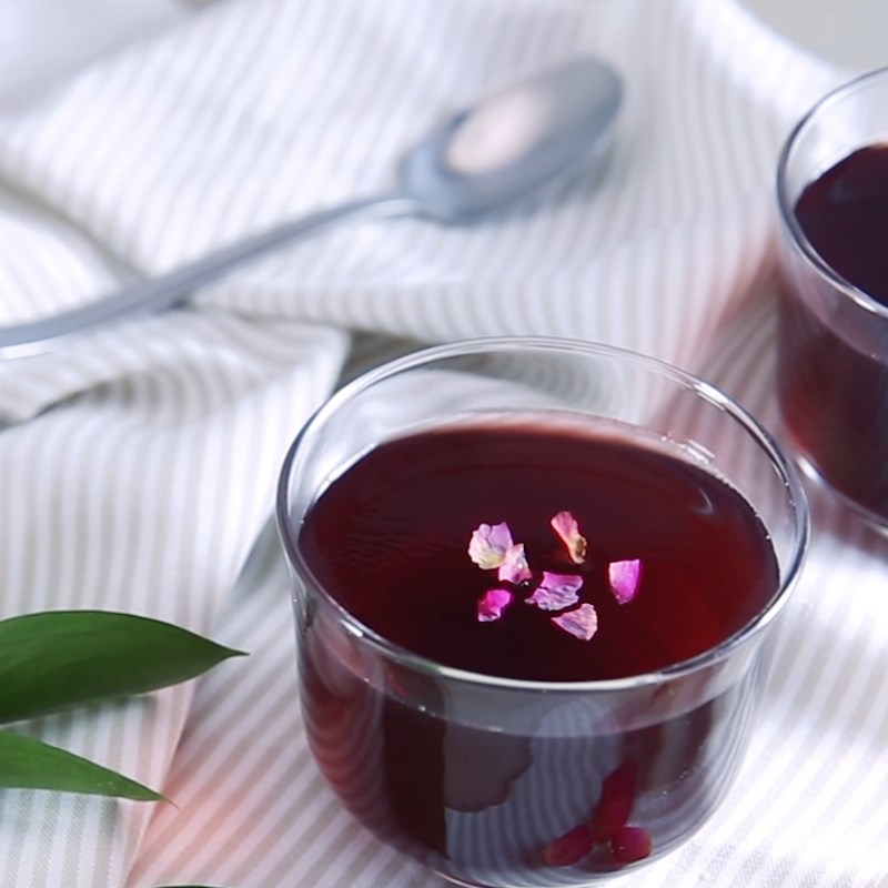Bước 4 Thành phẩm Thạch trà hoa khô