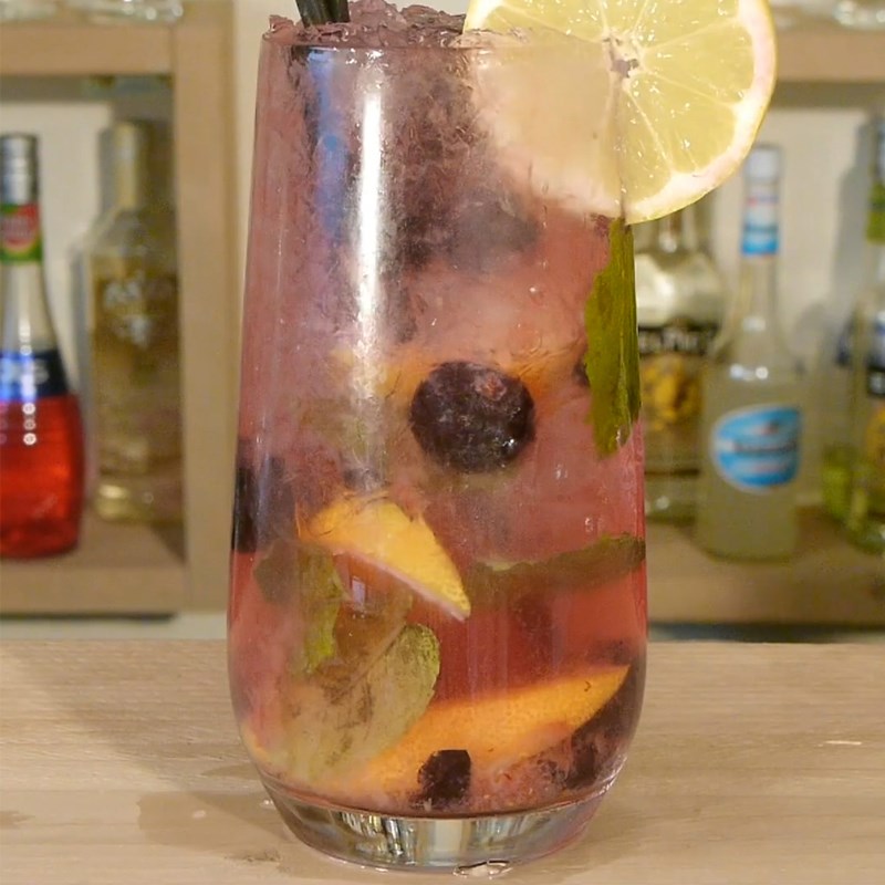 Bước 4 Thành phẩm Mojito việt quất