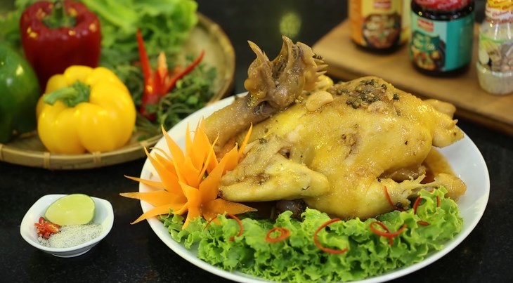 Bước 6 Thành phẩm Gà hấp nước mắm nhĩ