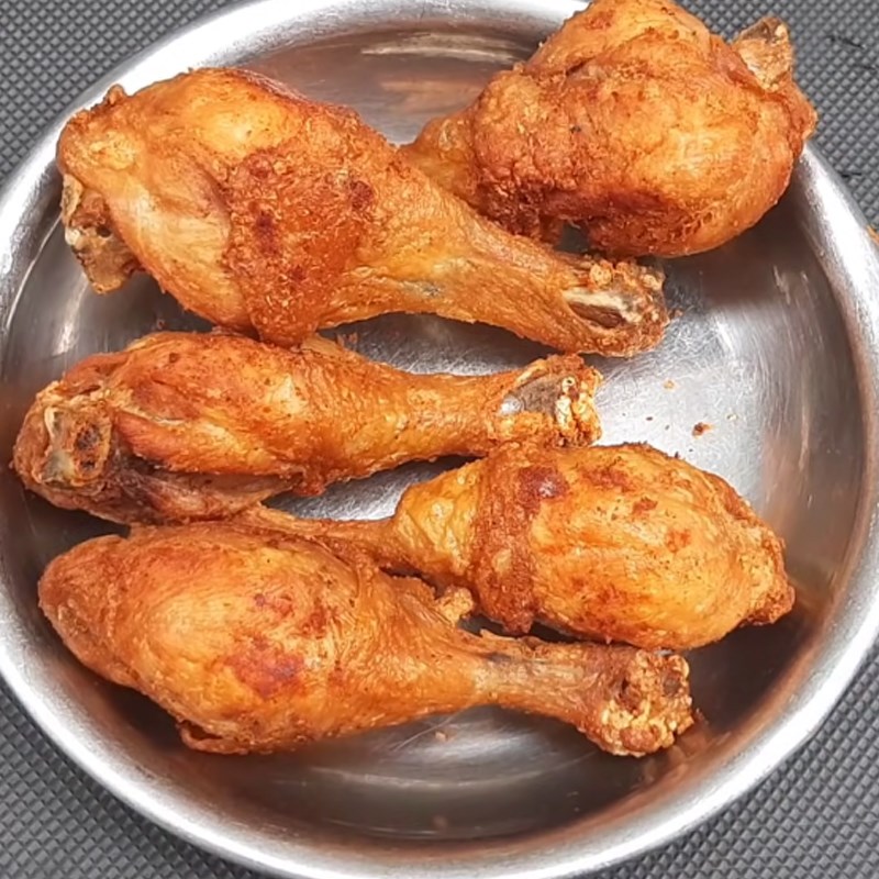 Bước 4 Thành phẩm Đùi gà chiên muối