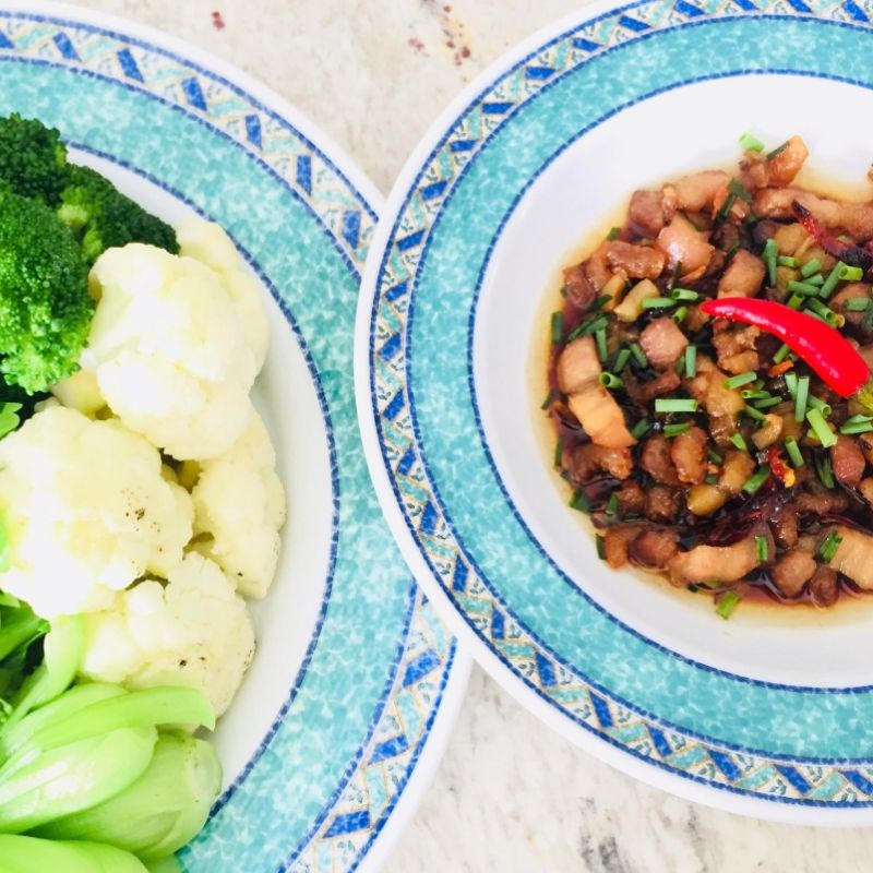 Bước 4 Thành phẩm Thịt kho quẹt với tôm khô