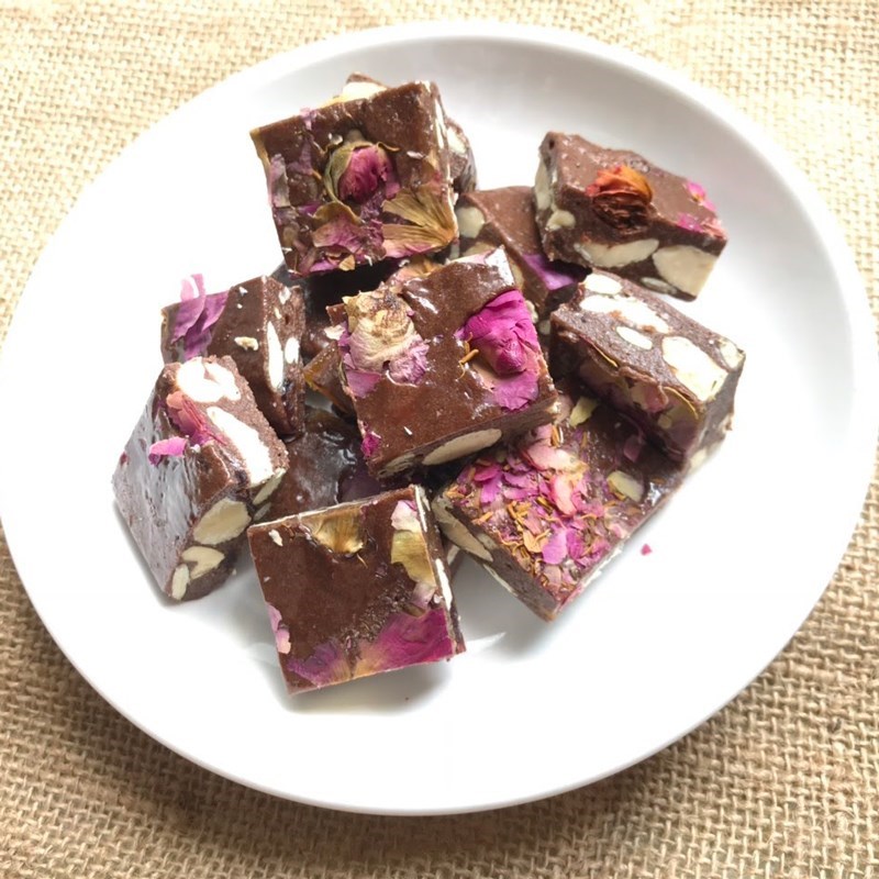 Bước 5 Thành phẩm Kẹo nougat trà xanh - socola